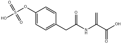 4-sulfoxyphenylacetyl dehydroalanine