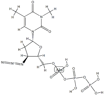 N(3)-methyl-3'-azido-3'-deoxythymidine 5'-triphosphate