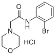 N-(2-Bromophenyl)-4-morpholineacetamide monohydrochloride
