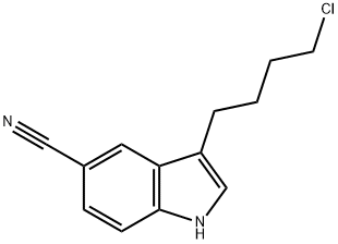 3-(4-氯代丁基)-5-氰基吲哚