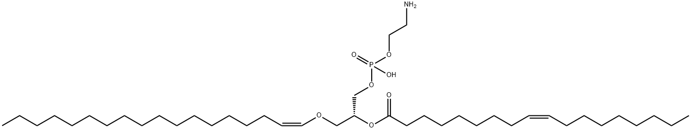 1-(1Z-OCTADECENYL)-2-OLEOYL-SN-GLYCERO-3-PHOSPHOETHANOLAMINE;C18(PLASM)-18:1 PE