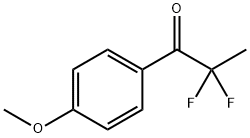 1-Propanone, 2,2-difluoro-1-(4-methoxyphenyl)- (9CI)