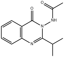 3-乙酰基氨基-2-异丙基-4(3H)-喹唑啉酮