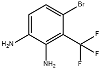4-Bromo-3-(trifluoromethyl)benzene-1,2-diamine 90%