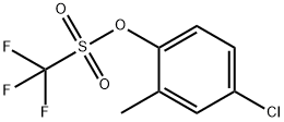 4-Chloro-2-methylphenyltrifluoromethanesulphonate97%