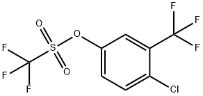4-Chloro-3-(trifluoromethyl)phenyltrifluoromethanesulphonate97%