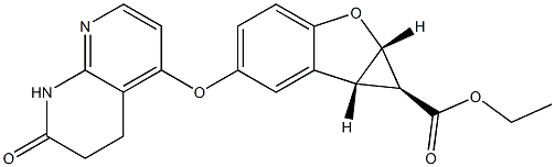 (1S,1aS,6bR)-5-((7-oxo-5,6,7,8-tetrahydro-1,8-naphthyridin-4-yl)oxy)-1a,6b-dihydro-1H-cyclopropa[b]benzofuran-1-carboxylic acid ethyl ester