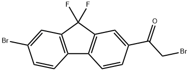 2-溴-1-(7-溴-9,9-二氟 - 9H-芴-2-基)乙酮