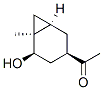 Ethanone, 1-(5-hydroxy-6-methylbicyclo[4.1.0]hept-3-yl)-, [1R-(1alpha,3beta,5beta,6alpha)]-
