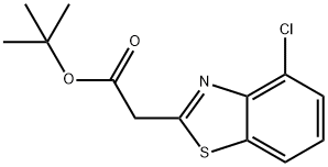 TERT-BUTYL 2-(4-CHLOROBENZO[D]THIAZOL-2-YL)ACETATE