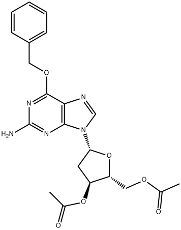 3',5'-Di-O-acetyl O6-Benzyl-2'-deoxyguanosine
