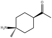Ethanone, 1-(4-amino-4-methylcyclohexyl)-, trans- (9CI)