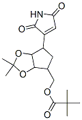3-(2,3-(isopropylidenedioxy)-4-(pivaloxymethyl)cyclopentyl)maleimide