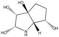 Cyclopenta[b]pyrrole-2,3,3a,6(1H)-tetrol, hexahydro-, (2-alpha-,3-alpha-,3a-ba-,6-alpha-,6a-ba-)- (9CI)