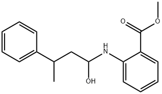 Benzoicacid,2-[(1-hydroxy-3-phenylbutyl)amino],methylester