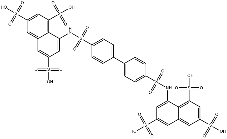 8,8'-((1,1'-Biphenyl)-4,4'-diylbis(sulfonylimino))bis-1,3,6-naphthalenetrisulfonic acid