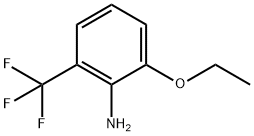 Benzenamine, 2-ethoxy-6-(trifluoromethyl)- (9CI)