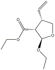 3-Furancarboxylicacid,4-ethenyl-2-ethoxytetrahydro-,ethylester,(2alpha,3bta,4bta)-(9CI)