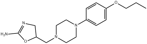 5-[[4-(4-propoxyphenyl)piperazin-1-yl]methyl]-4,5-dihydro-1,3-oxazol-2 -amine