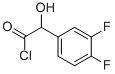 Benzeneacetyl chloride, 3,4-difluoro-alpha-hydroxy- (9CI)