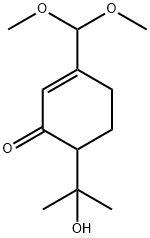 2-Cyclohexen-1-one,  3-(dimethoxymethyl)-6-(1-hydroxy-1-methylethyl)-