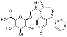 1-Hydroxy Alprazolam b-D-Glucuronide