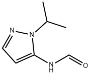 Formamide, N-[1-(1-methylethyl)-1H-pyrazol-5-yl]- (9CI)