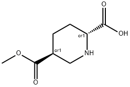 2,5-Piperidinedicarboxylic acid, 5-Methyl ester, (2R,5S)-rel-