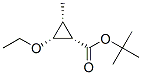 Cyclopropanecarboxylic acid, 2-ethoxy-3-methyl-, 1,1-dimethylethyl ester, (1alpha,2ba,3ba)- (9CI)