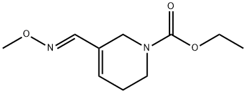 1(2H)-Pyridinecarboxylic acid, 3,6-dihydro-5-((methoxyimino)methyl)-,  ethyl ester, (E)-