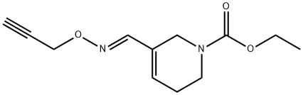 1(2H)-Pyridinecarboxylic acid, 3,6-dihydro-5-((2-propynyloxyimino)meth yl)-, ethyl ester, (E)-