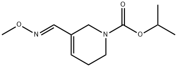 1(2H)-Pyridinecarboxylic acid, 3,6-dihydro-5-((methoxyimino)methyl)-,  1-methylethyl ester, (E)-