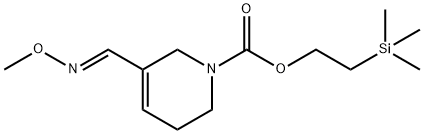 2-(Trimethylsilyl)ethyl (E)-3,6-dihydro-5-((methoxyimino)methyl)-1(2H) -pyridinecarboxylate