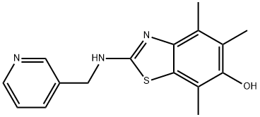 6-Benzothiazolol,  4,5,7-trimethyl-2-[(3-pyridinylmethyl)amino]-