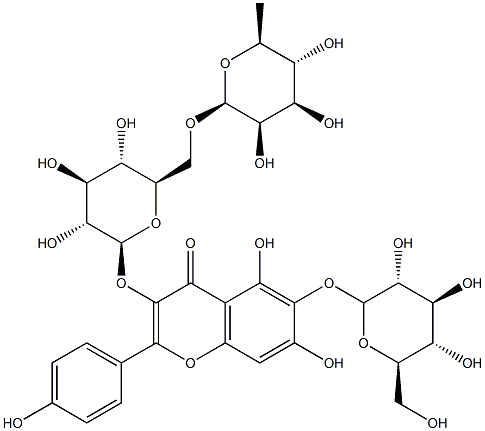 6-羟基山奈酚 3-芸香糖-6-葡萄糖苷