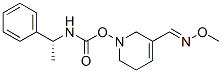 [3-[(E)-methoxyiminomethyl]-5,6-dihydro-2H-pyridin-1-yl] N-[(1R)-1-phe nylethyl]carbamate