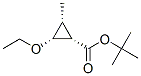 Cyclopropanecarboxylic acid, 2-ethoxy-3-methyl-, 1,1-dimethylethyl ester, (1alpha,2ba,3alpha)- (9CI)