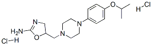 5-[[4-(4-propan-2-yloxyphenyl)piperazin-1-yl]methyl]-4,5-dihydro-1,3-o xazol-2-amine dihydrochloride