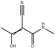 2-Butenamide, 2-cyano-3-hydroxy-N-methyl- (9CI)