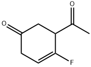 3-Cyclohexen-1-one, 5-acetyl-4-fluoro- (9CI)