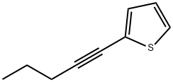 Thiophene, 2-(1-pentynyl)- (9CI)