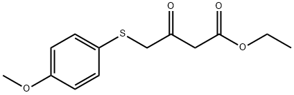 ethyl 4-(4-Methoxyphenylthio)-3-oxobutanoate