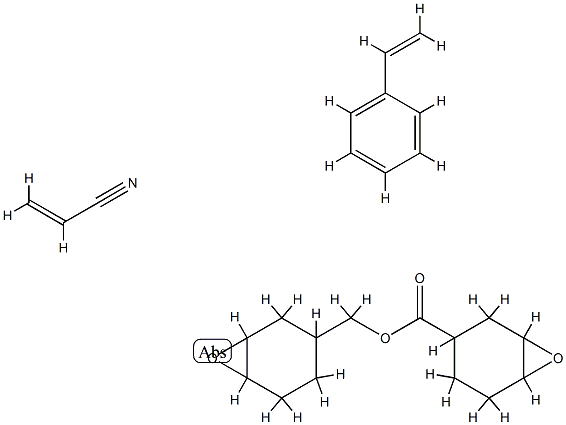 7-Oxabicyclo[4.1.0]hept-3-ylmethyl 7-oxabicyclo[4.1.0]heptane-3-carboxylate polymer with ethenylbenzene and 2-propenenitrile