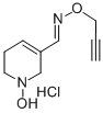 1-Hydroxy-1,2,5,6-tetrahydropyridine-3-carboxaldehyde-O-2-propynyloxim e hydrochloride
