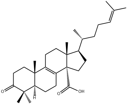 (10S,13R,14S,17R)-4,4,10,13-tetramethyl-17-[(2R)-6-methylhept-5-en-2-yl]-3-oxo-1,2,5,6,7,11,12,15,16,17-decahydrocyclopenta[a]phenanthrene-14-carboxylic acid