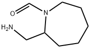 1H-Azepine-1-carboxaldehyde, 2-(aminomethyl)hexahydro- (9CI)