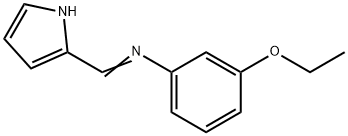 Benzenamine, 3-ethoxy-N-(1H-pyrrol-2-ylmethylene)- (9CI)