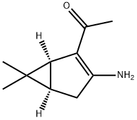 Ethanone, 1-[(1S,5R)-3-amino-6,6-dimethylbicyclo[3.1.0]hex-2-en-2-yl]- (9CI)