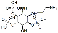 myo-inositol 2-(3-aminopropyl hydrogen phosphate) 4,5-bisphosphate