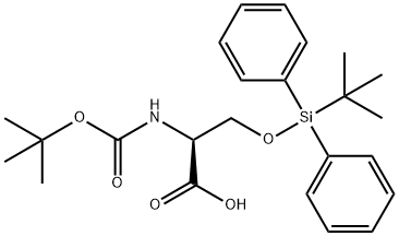(S)-2-(TERT-BUTOXYCARBONYLAMINO)-3-(TERT-BUTYLDIPHENYLSILYLOXY)PROPANOIC ACID